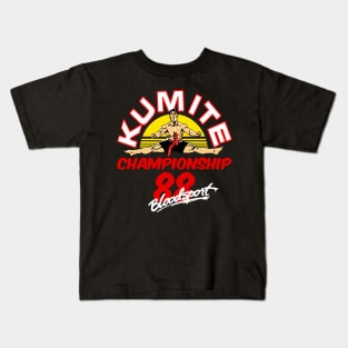 Kumite Championship Bloodsport 88 Kids T-Shirt